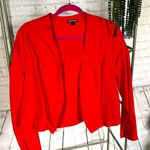 Red blazer - XL never worn